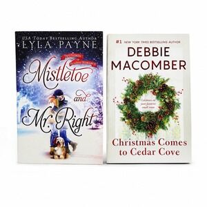 Debbie Macomber Lyla Payne Christmas Romance Book Lot 2pk Holiday Christmas Love
